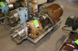 Fristam 40 hp Centrifugal Pump, M/N FM332-175, S/N FM33297395, with Reliance 3560 RPM Motor, with