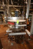 Hamilton 200 Gal. S/S Kettle, Style SA, S/N D2377-2, 125 PSI @ 345 F, Hyd. Test Press 215 PSI,