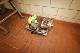 Tri-Clover 5 hp Centrifugal Pump, with 2