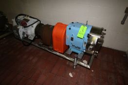 SPX 25 hp Positive Displacement Pump, M/N 220UL, S/N 10000020282964, with Aprox. 4