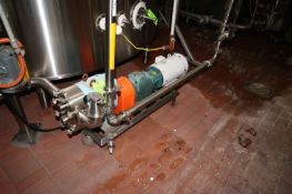 2015 SPX 7.5 hp Positive Displacement Pump, M/N 30U1, S/N 3012119 R1-3, with Baldor 1770 RPM