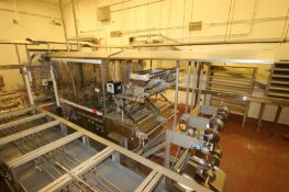 HART 2-Lane Tray Filler, with Double Door S/S Control Panel, with Allen-Bradley 13-Slot PLC (NOTE: