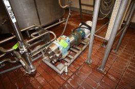 2015 SPX 7.5 hp Positive Displacement Pump, M/N 130U1, S/N 3012116 R2-6, 230/460 Volts, 3 Phase,