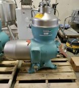 Alpha Laval S/S Separator, Type S2181M-50, M/N 1954, Manuf. No.: 4036248 (Handling, Loading, &