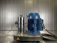 IKA Works Process Plant High Shear Mixer 2000/4, S/N 1222, with Motor (Auction ID be6c0315) (