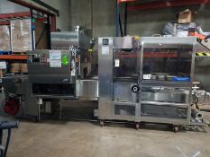 Poly Pack PH-24 stainless steel combo tunnel & bundle & elevator, serial # 3042, volt 480, 33-phase,