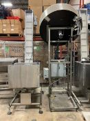 Omega Design Corp. Bottle Unscrambler & Orienter, M/N 4D-SPL, S/N 00J26128, with All S/S Frame (