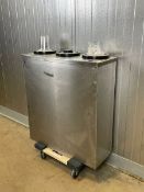 EZ-Fit Cup Holder, Deep Wells, All S/S Design (NOTE: Cart Not Included) (Auction ID 107539de) (