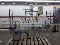 8-head stainless steel overflow Bottle filler, YR 2020, 40 gallon balance tank,  4 1/2