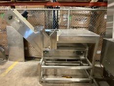 New England Machinery Inc. Cap Oreienter & Conveyor, M/N 042D1YEK1A, 1750 RPM Motor, 1/2 hp, 90