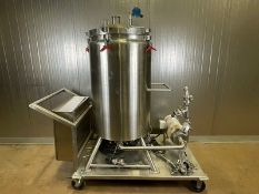 Lee Industries 75 Gal. S/S Vacuum Tank with Centrifugal Pump, with 316 S/S Exterior, with Heavy Duty