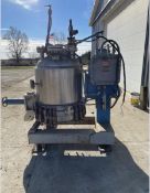 0.50 Steri-Zwag S/S Filter, Mounted on Mild Steel Frame (Handling, Loading, & Site Management Fee: $