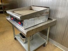 Star Max Flat Top Griddle with 3/4 Plate (NOTE: Used for Propane or Natural Gas) (Auction ID