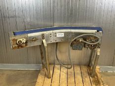 Finger Lakes Conveyors Inc. Straight Section of S/S Conveyor, M/N M-002, S/N 08031-60200, with