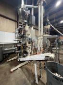 KEY-PAK VERTICAL FORM FILL AND SEAL POD FILLER (VFFS) WITH FOIL OVERWRAP, MODEL 250-8, S/N 4338,