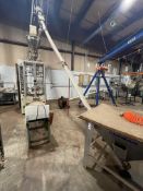 GENERAL 2-4 LB BAG VERTICAL FORM FILL SEAL (VFFS) FILLER WITH AMS SINGLE AUGER FILLER, PREVIOUSLY