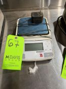 OHAUS DIGITAL PLATFORM SCALE, APPROX. PLATFORM DIMS: 6-1/2