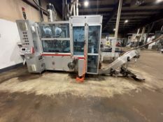 ROSSI 2-STATION AUTOMATIC POD FILLER / SEALER, TYPE 44/65-MN100, S/N 04124, POD WITH PLASTIC BAG