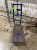 4-WHEEL DOLLY / PUSH CART, APPROX. SURFACE DIMS: 36-1/2
