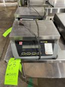 (2) OHAUS RANGER DIGITAL PLATFORM SCALE, MODEL RANGER V2 RD12LS, APPROX PALTFORM DIMS 14