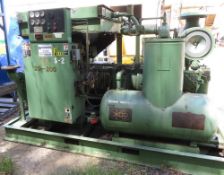 Sullair LS25-200L ACAC 24KT Rotary Screw Air Compressor
