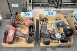 Lot-(4) Cordless Grease and Applicator Guns in (2) Boxes, (Bldg 2)