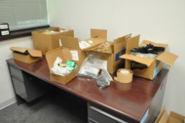 Lot-Various Automotive Parts on (3) Desks, (Desks Not Included)