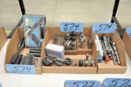 Lot-Counterbores, Radius Cutters, Deburs, and Insert Boring Bars in (3) Boxes