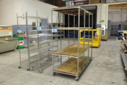 Lot-(3) Sections of Variable Portable Shelving, (Bldg 1)
