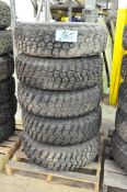 Lot-(5) LT255/80R17 Tires on (1) Pallet, (Bldg 2)