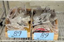 Lot-Open/Used Safety Glasses in (2) Boxes, (Bldg 1)