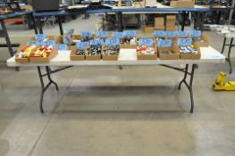 Lot-(4) 8' Folding Tables, (Bldg 1)