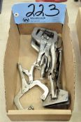 Lot-Small Vise Grips in (1) Box, (Bldg 1)