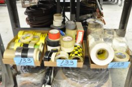 Lot-Various Rolls of Tape in (3) Boxes, (Bldg 1)