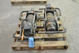 Lot-(2) Warn Series 12, 12,000-Lbs. Capacity 12-Volt Electric Vehicle Cable Winches on (1) Pallet