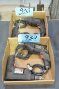 Lot-(4) Various Skil Electric Drills in (2) Boxes, (Bldg 2)