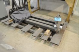 Lot-(3) 6' Long Hollow Tube Hoist Spreader Bars on (1) Pallet, (Bldg 2)