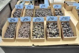 Lot-Various Sanding Tubes in (9) Boxes, (Bldg 1)