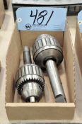 Lot-(1) Jacobs 20N and (1) 18N Drill Chucks in (1) Box, (Bldg 1)