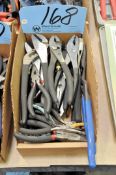 Lot-Various Pliers in (1) Box, (Bldg 1)