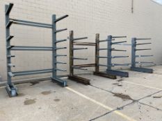 Lot of (3) Cantilever Racks (Bldg 2)