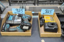 Lot-(2) Makita 18-Volt Cordless !/2