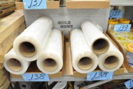 Lot-Stretch Wrap Rolls in (2) Boxes, (Bldg 1)