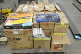 Lot-Various Packaged TFT LCD Sun Visor Monitors on (1) Pallet