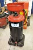 Portable Under Hoist Fluids Drain Receptacle, (Bldg 1)