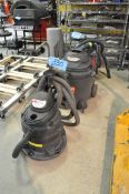 Lot-(1) Dayton 6Z097F and (1) 1UG91B Shop Vac's with (1) Craftman 6-HP Portable Shop Vac's