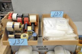 Lot-Tape Guns and Parts Bags in (2) Boxes, (Bldg 1)