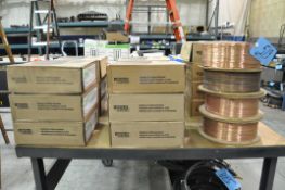 Lot-(4) Various Spools of Copper Mig Welding Wire