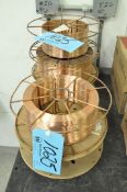 Lot-(5) Various Spools of Copper Mig Welding Wire and Tig Welding Rods