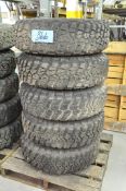 Lot-(5) LT255/80R17 Tires on (1) Pallet, (Bldg 2)